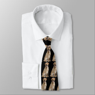 Gult Labrador Hund Tie Slips
