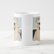 Gult Labrador Hundar i julgransscenen