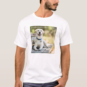 Gult Labrador leker på Bench T Shirt