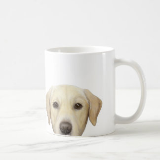 Gult Labrador original vid miart Kaffemugg