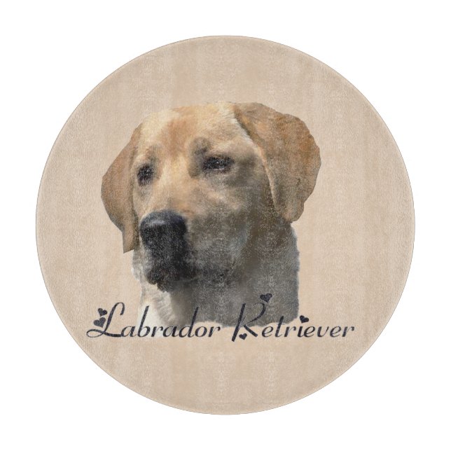 Gult Labrador Retriever Art Gifts (Framsidan)