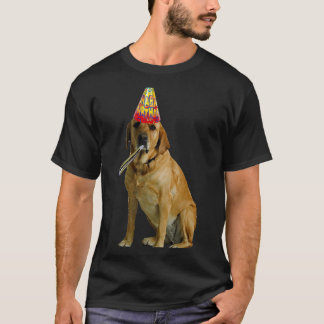 Gult Labrador Retriever Birthday T Shirt