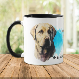 Gult Labrador Retriever Hund Loyal Friend Mugg