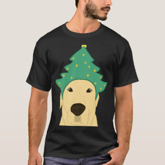 Gult Labrador Retriever-jul T Shirt