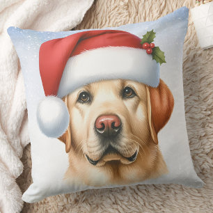 Gult Labrador Retriever-jultomten Hund Kudde