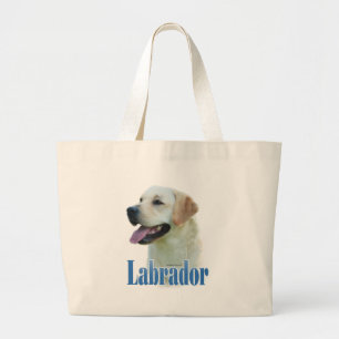 Gult Labrador Retriever Namn Jumbo Tygkasse