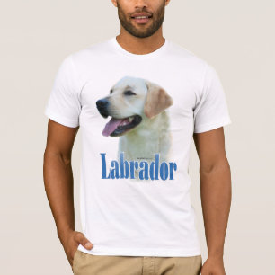 Gult Labrador Retriever Namn T-shirt