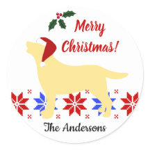 Gult Labrador Silhouette juljul