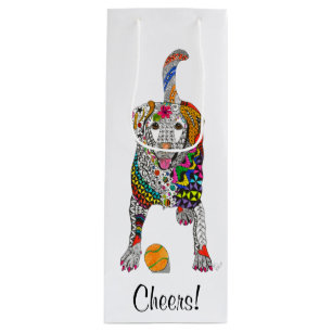 Gult Labrador Vin Bag (Anpassadet)