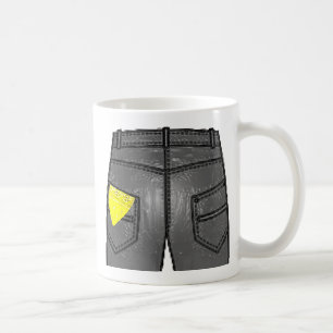 Gult Lämnat Hanky Kaffemugg