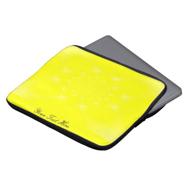 Gult Laptop Fodral (Framsida topp)