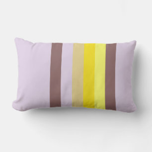 Gult Lavender Brown Lumbarkudde