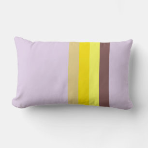 Gult Lavender Brown Lumbarkudde