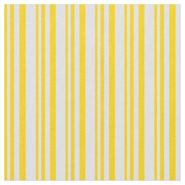 Gult & Lavender Färgad Led Mönster Tyg (Närbild)