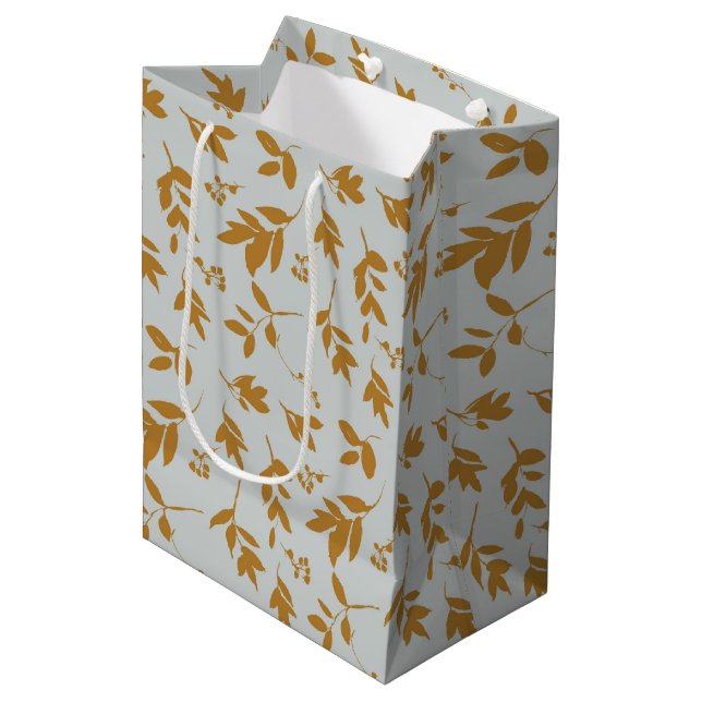 Gult Leafy Gren Tissue Paper (Framsidan Vinklad)