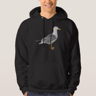 Gult Legged Gull Tröja Med Luva