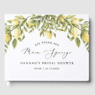 Gult Lemon amalfi kusten Möhippa Gästböcker