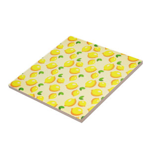 Gult Lemon Ceramic Tile Kakelplatta