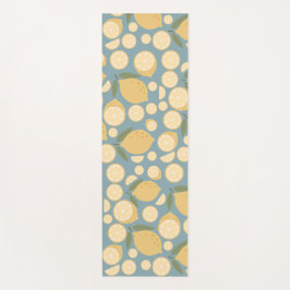 Gult Lemon Seamless Mönster