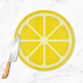 Gult Lemon Slice Citrus Kitchen Clearboard