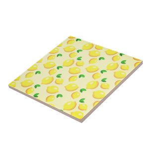 Gult Lemon Tiles Kakelplatta