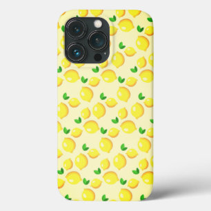 Gult Lemons iphone case