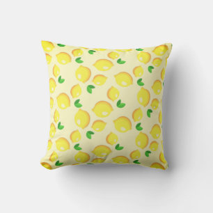 Gult Lemons Pillow Kudde