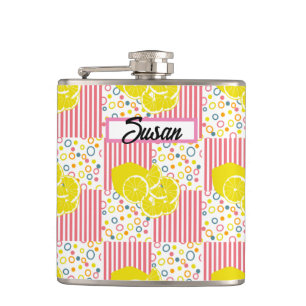 Gult Lemons Rosa Rand, sommartid Fickplunta