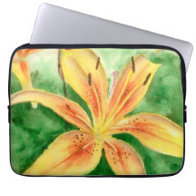 Gult lever i trädgården poster