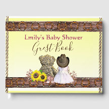 Gult Lil'Cowgirl Baby Shower