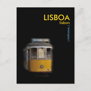 Gult Lissabon - LISBOA Vykort
