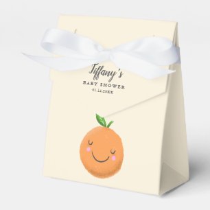 Gult Little Cutie Tema Baby Shower Presentaskar