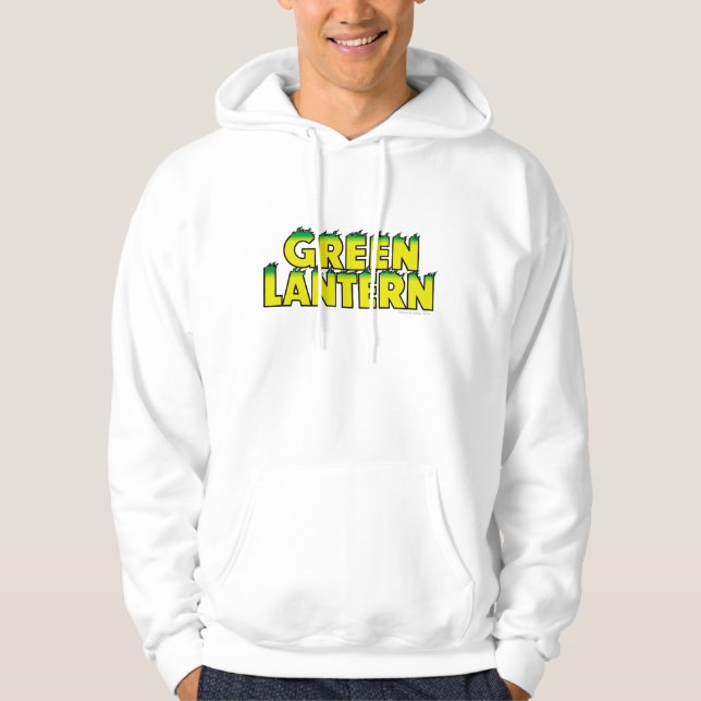 Gult Logotyp Flames Sweatshirt (Framsida)