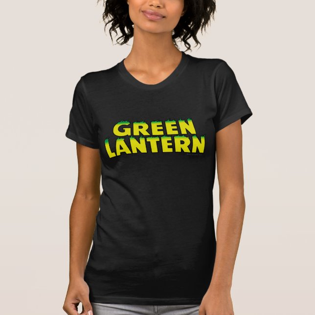 Gult Logotyp Flames T Shirt (Framsida)