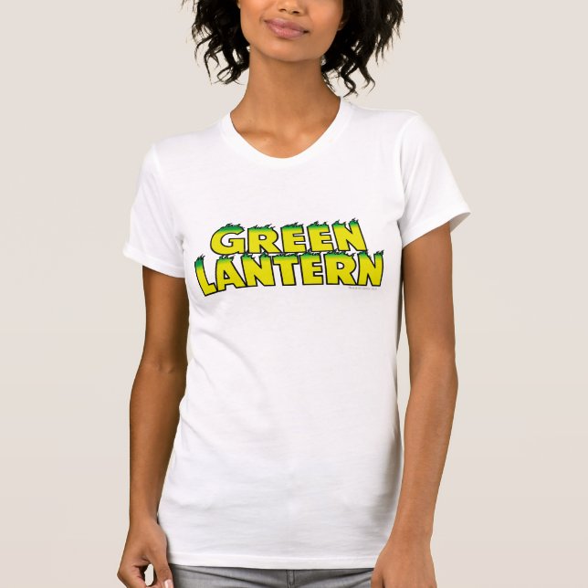 Gult Logotyp Flames Tee Shirt (Framsida)