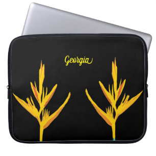 Gult Löv Laptop Fodral