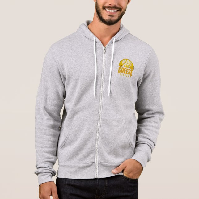Gult Macaroni Cheese för barn Mac och Cheese T Shirt (Framsida)
