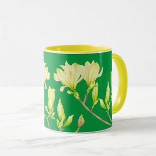 Gult Magnolias på Combo Mugg (G)