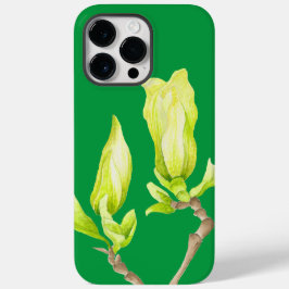 Gult Magnolias vid iphone case