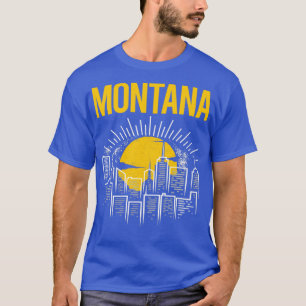 Gult Måne Montana T Shirt