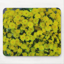 Gult Margarita Daisy Mousepad
