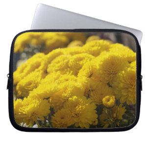 Gult marigment baserar sig i solljus laptop sleeve
