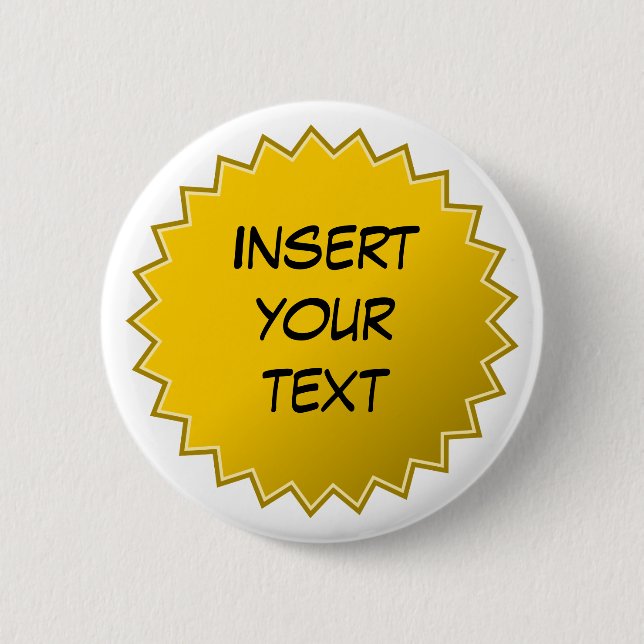 Gult-märke Knapp (Framsida)