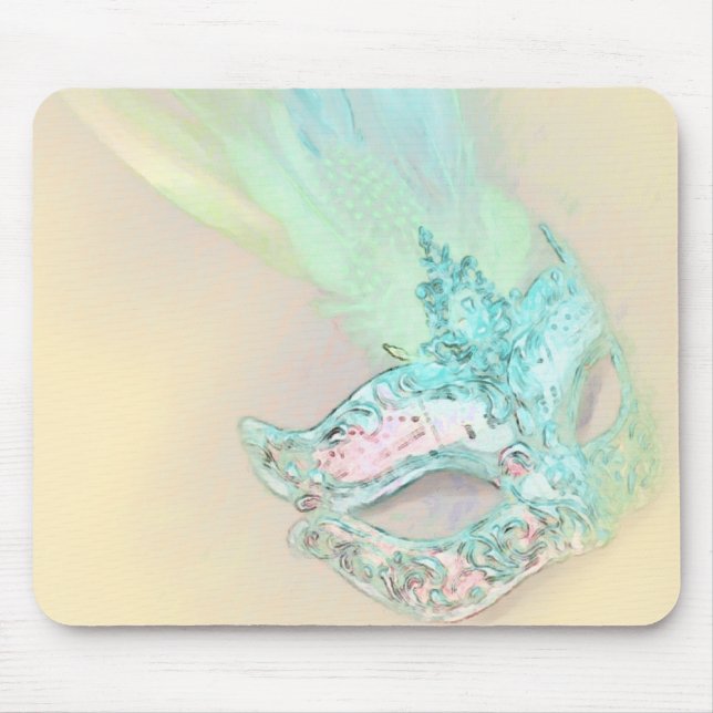 Gult Masquerad Musmatta (Framsidan)