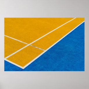 Gult matta poster