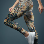 Gult med två tongångar och Teal Blue Morris Leggings<br><div class="desc">William Morris Pimpernel Blommigt Vintage Art Tapet Design William Morris var en engelsk textildesigner, konstnär, författare och socialist som var associerad med Pre-Raphaelite Brotherown och British Arts and Crafts Movement. Han grundade ett formgivningsföretag i partnerskap med konstnären Edward Burne-Jones och poeten och konstnären Dante Gabriel Rossetti. Denna vackra bra "Art...</div>