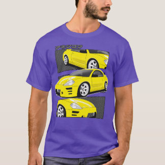 Gult Mitsubishi Eclipse 3g T Shirt
