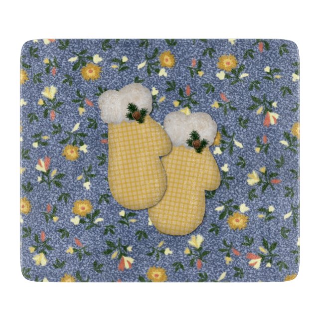 Gult Mittens glasskärningspunkt (Framsidan)