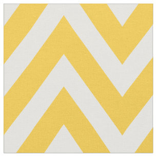 Gult Modern Chevron Large Tyg