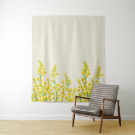 Gult Modern Citrine Blommigt Blooms